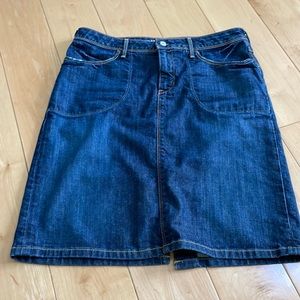Banana republic jeans skirt